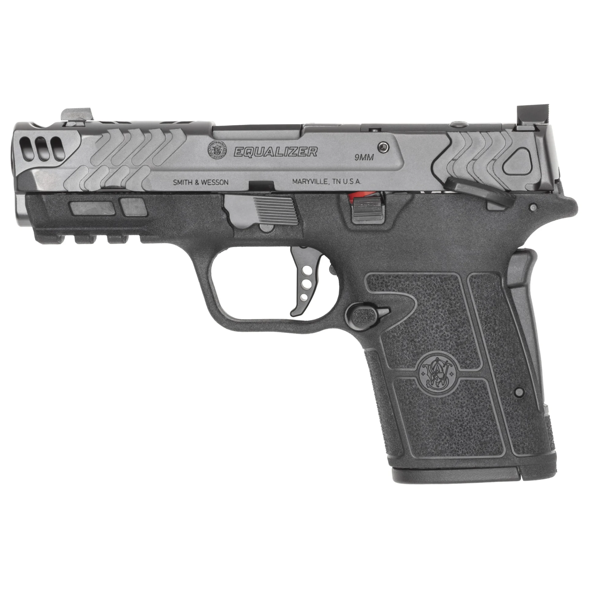 S&W PC EQLZR CARRY CMP 9MM 15RD BLK