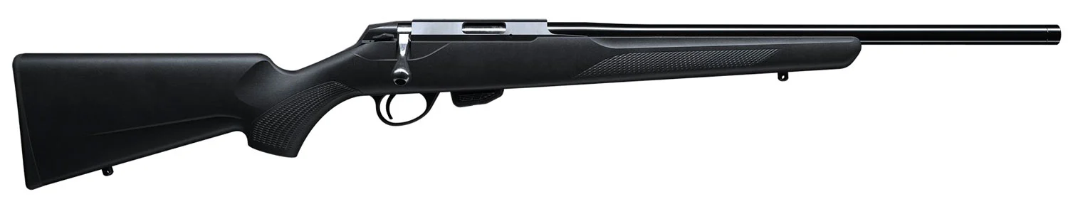 Tikka JRT1X309 T1X MTR Full Size 17 HMR 10+1 20" Black Threaded Barrel, Black Drilled & Tapped Stainless Steel Receiver, Black Fixed Synthetic Stock, Right Hand