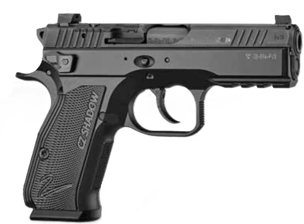 CZ, Shadow 2 Carry, Semi Automatic, 9mm, 4" Barrel, Black Finish, Aluminum Grips