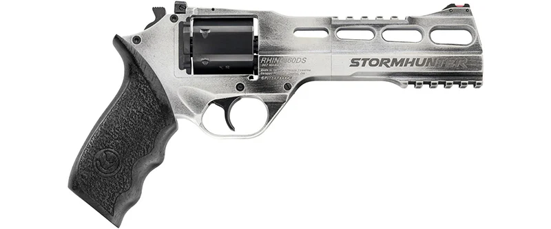 CHIAPPA RHINO REVOLVER 357 MAG 60DS, STORMHUNTER WHITE 6"