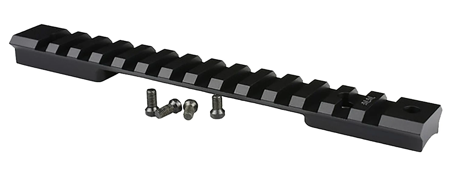 Warne 7656M Mountain Tech Tactical Rail Black Anodized Aluminum Howa Mini Action Short Action, 0 MOA