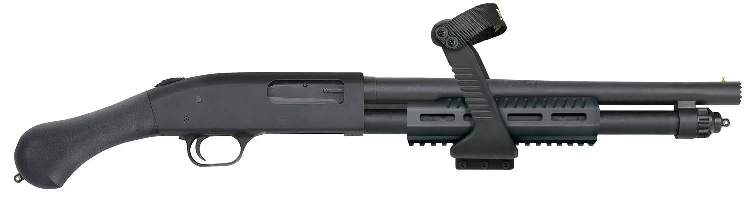 Mossberg 50647 590 Shockwave Shock 'N' Saw 12 Gauge 3" 14.38" 5+1 Blued Black Fixed Raptor Birdshead Grip