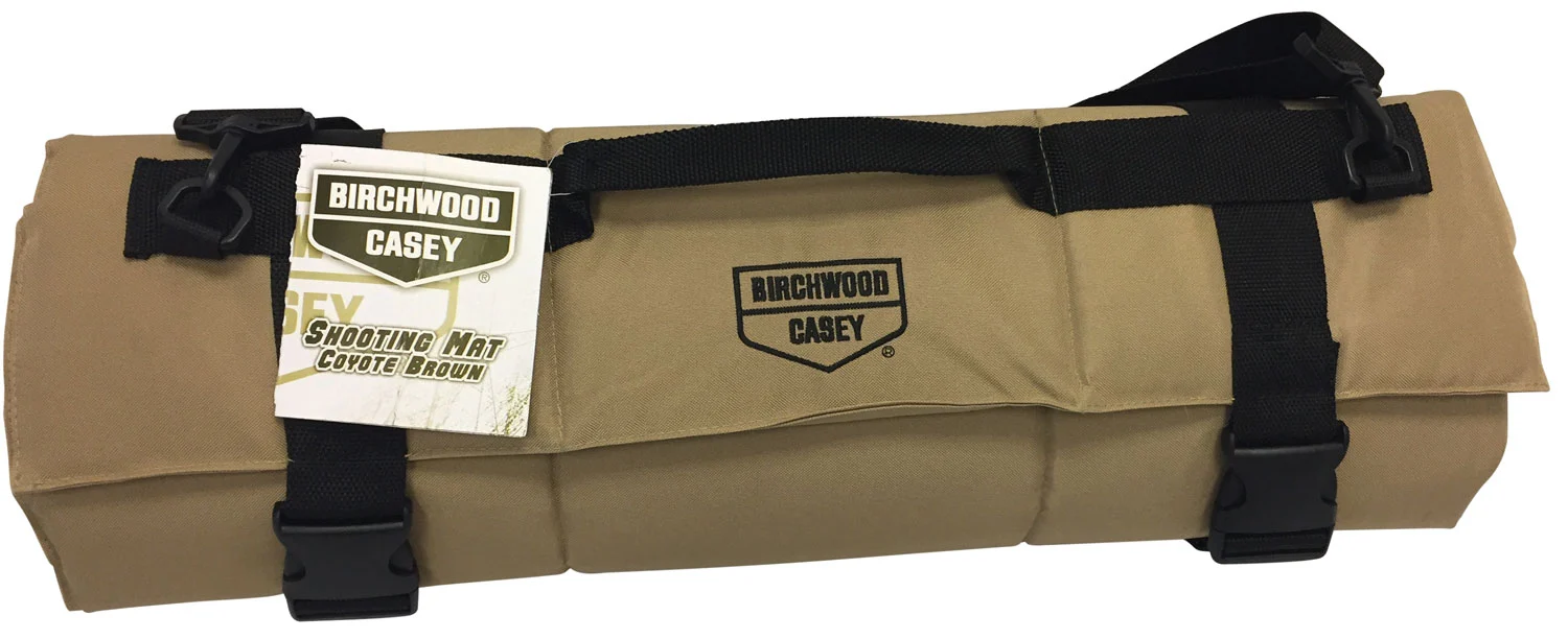 Birchwood Casey 48301 Shooting Mat Coyote Brown 84"x27"