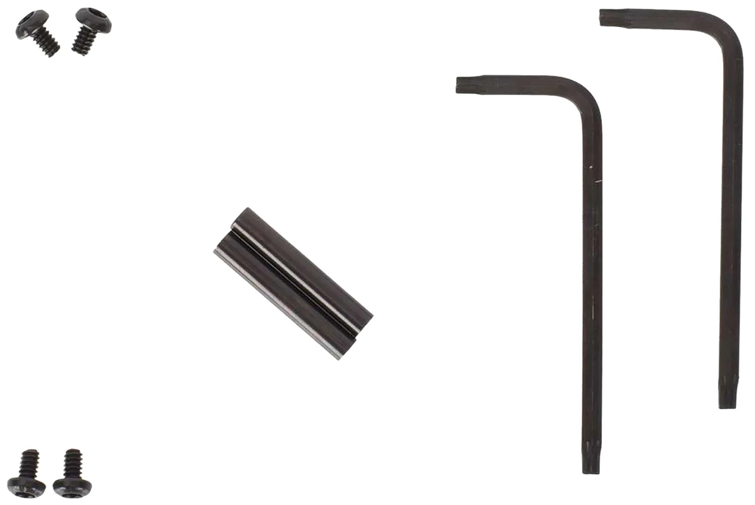 CMC Triggers 91401 Anti-Walk Pin Set Small Black Anodized Steel AR-15