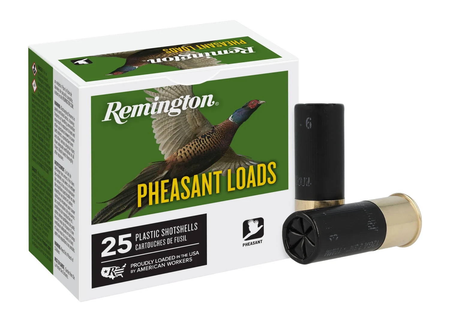 Remington Ammunition 20050 Pheasant 12Gauge 2.75" 1 1/4oz 7.5Shot 25 Per Box/10 Case