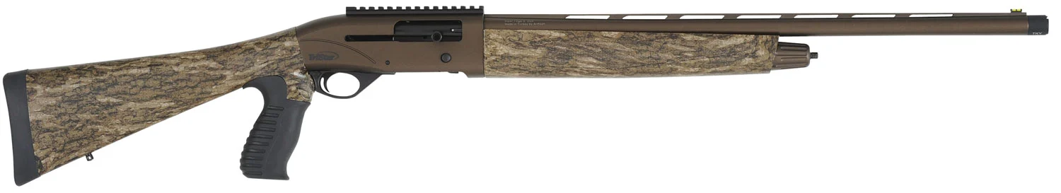 TriStar 24151 Viper G2 Turkey 12 Gauge 3" 5+1 24" Barrel, Bronze Cerakote Receiver, Mossy Oak Bottomland Fixed Pistol Grip Stock, Includes 4 MobilChoke