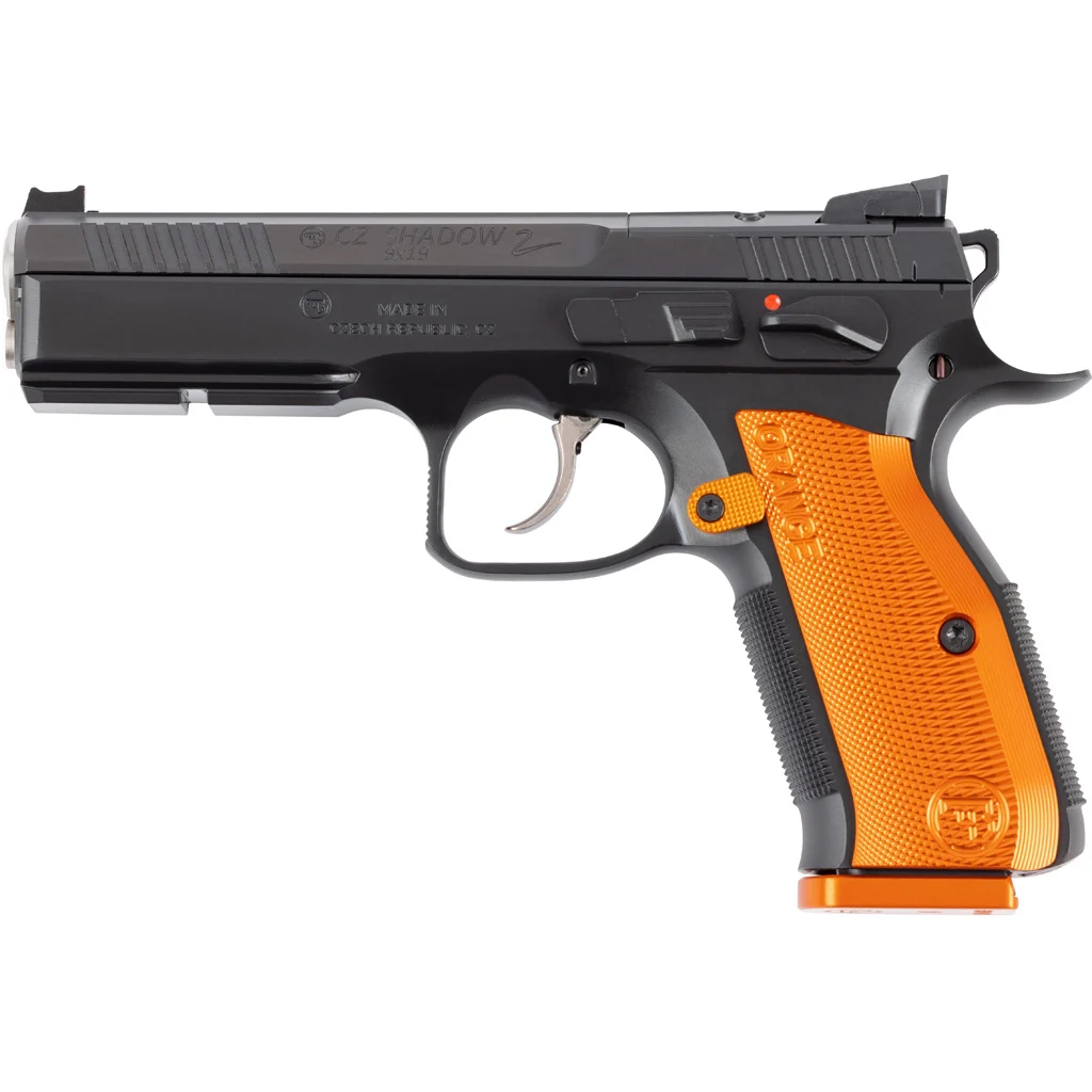 CZ, Shadow 2, Semi-automatic, DA/SA, Full Size, 9MM, 4.89", Black, Aluminum, 19
