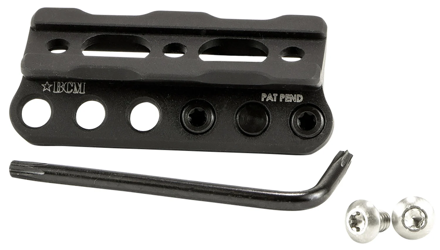 BCM SLMKM Modular Scout Light Mount Keymod Black Aluminum