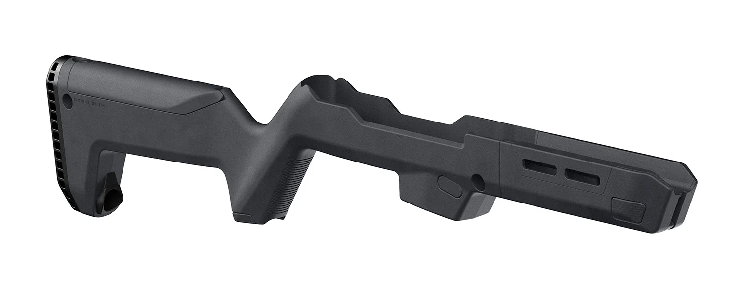 Magpul MAG1076-GRY PC Backpacker Stealth Gray Synthetic Ruger PC Carbine Stock