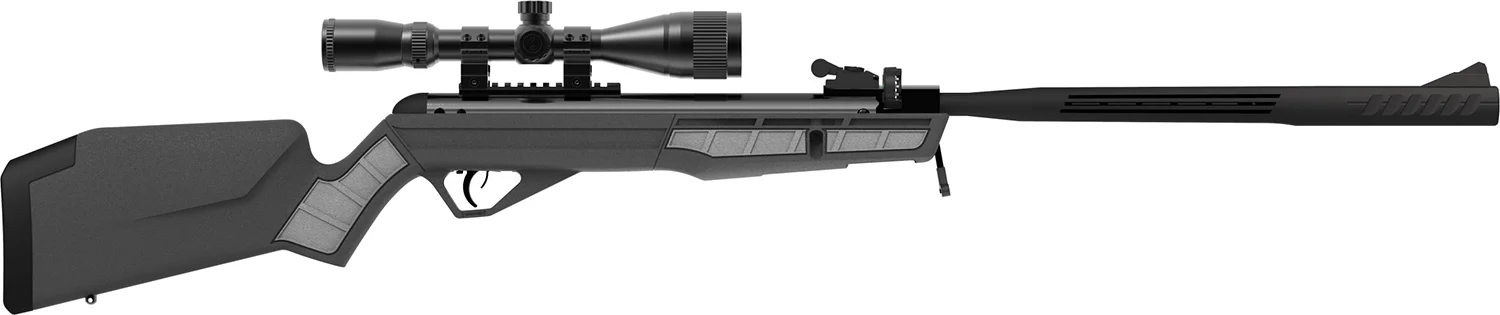 Crosman CMU7SXS Mag-Fire Ultra Nitrogen Piston 177 12rd Shot Black Black Fixed All Weather Stock Scope 3-9x40mm AO
