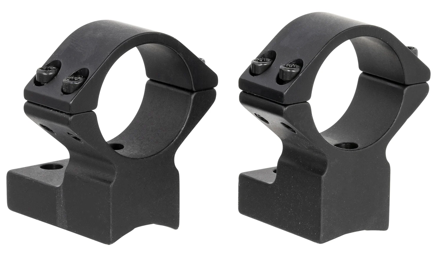 Talley 95X702 Scope Mount/Ring Combo Black Aluminum 1" Tube Winchester Model 70 High Rings 0 MOA