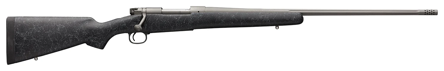 Winchester Guns 535238299 Model 70 Extreme 6.8 Western 3+1 24" MB Tungsten Gray Cerakote Textured Charcoal Gray Fixed Bell & Carlson Stock Right Hand (Full Size) No Sights