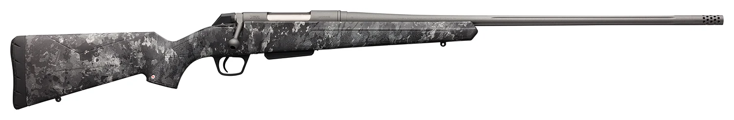 Winchester Guns 535776255 XPR Extreme Hunter 300 WSM 3+1 Cap 24" MB Tungsten Gray Cerakote Rec TrueTimber Midnight Stock Right Hand with MOA Trigger System (Full Size) No Sights