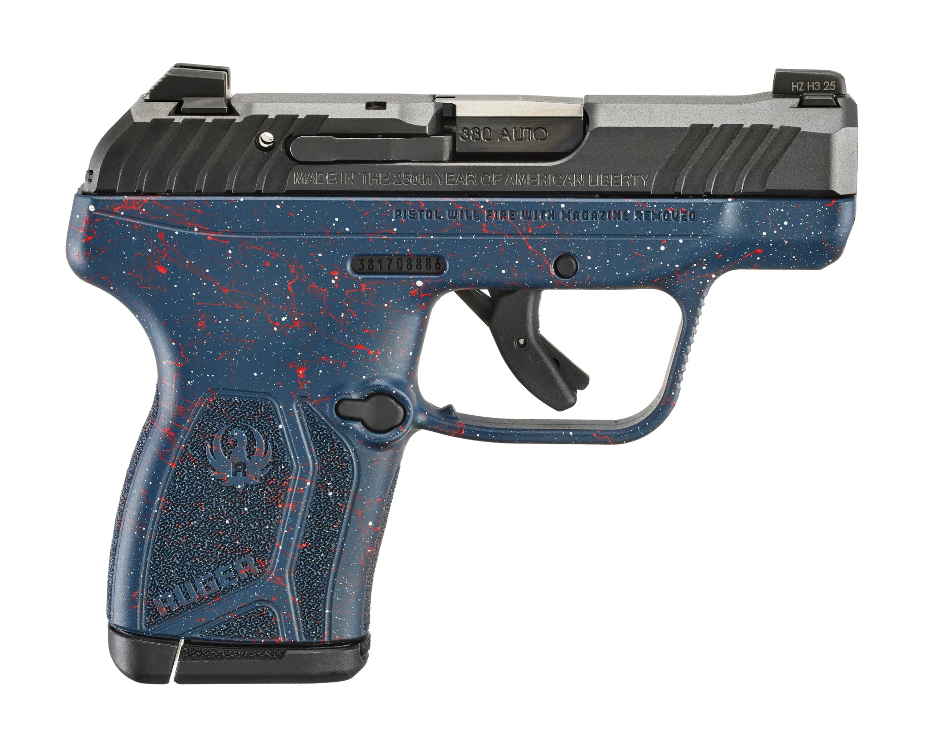 RUGER LCP MAX 250TH ANNV 380ACP