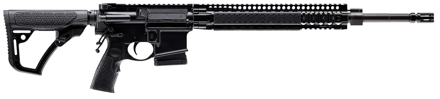 Daniel Defense 0214213175055 DDM4 MK12 SPR *CA Compliant 5.56x45mm NATO 18" 10+1 Black Hard Coat Anodized Rec 6 Position w/SoftTouch Overmolding Stock Black Polymer Grip