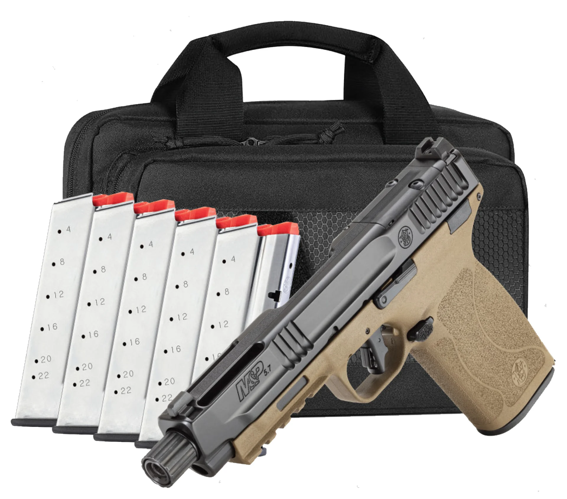 Smith & Wesson, M&P 5.7, Semi-automatic, Single Action Only Internal Hammer Fire