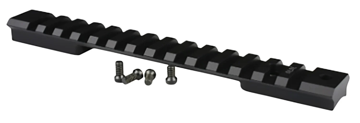 Warne 7664M Mountain Tech Tactical Rail Black Anodized Aluminum HS Precision Savage Style Action, Savage 110 (New), Short Action 0 MOA