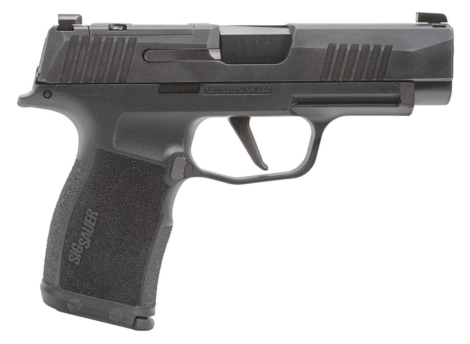 Sig Sauer 365XL9BXR3P P365XL 9mm Luger 12+1 3.70" Black Barrel, Black Nitron Optic Ready/Serrated SS Slide, Black SS Frame w/Beavertail & Black Polymer Grips