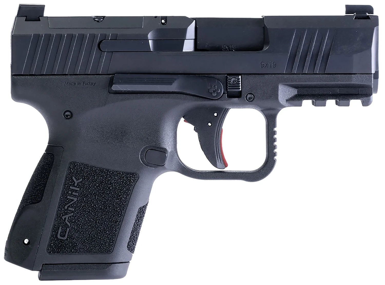 CANIK, METE MC9, Semi-automatic, Striker Fired, Poylmer Frame Pistol, Micro Comp