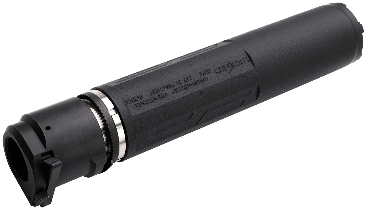 CMMG 38CA48B DefCan 3 7.62mm .308 Win, 8.50" L Black Steel, 5/8"-24 tpi Zeroed SVD Muzzle Brake