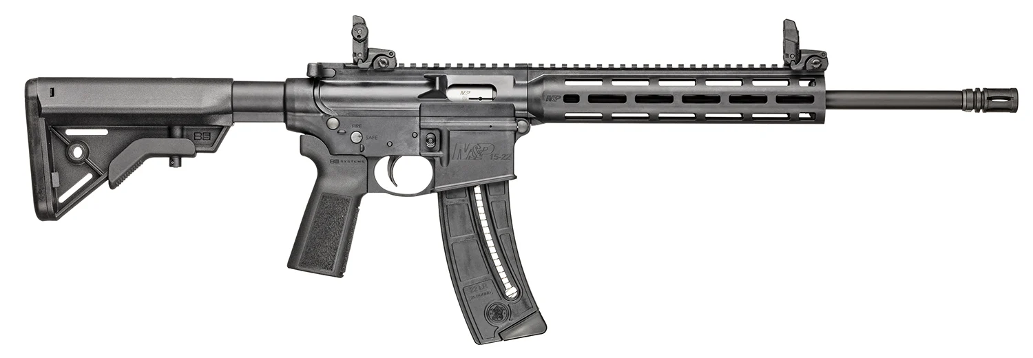 Smith & Wesson, M&P 15-22 Sport, Semi-auto, 22LR, 16.5" Threaded Barrel, A2 Flas