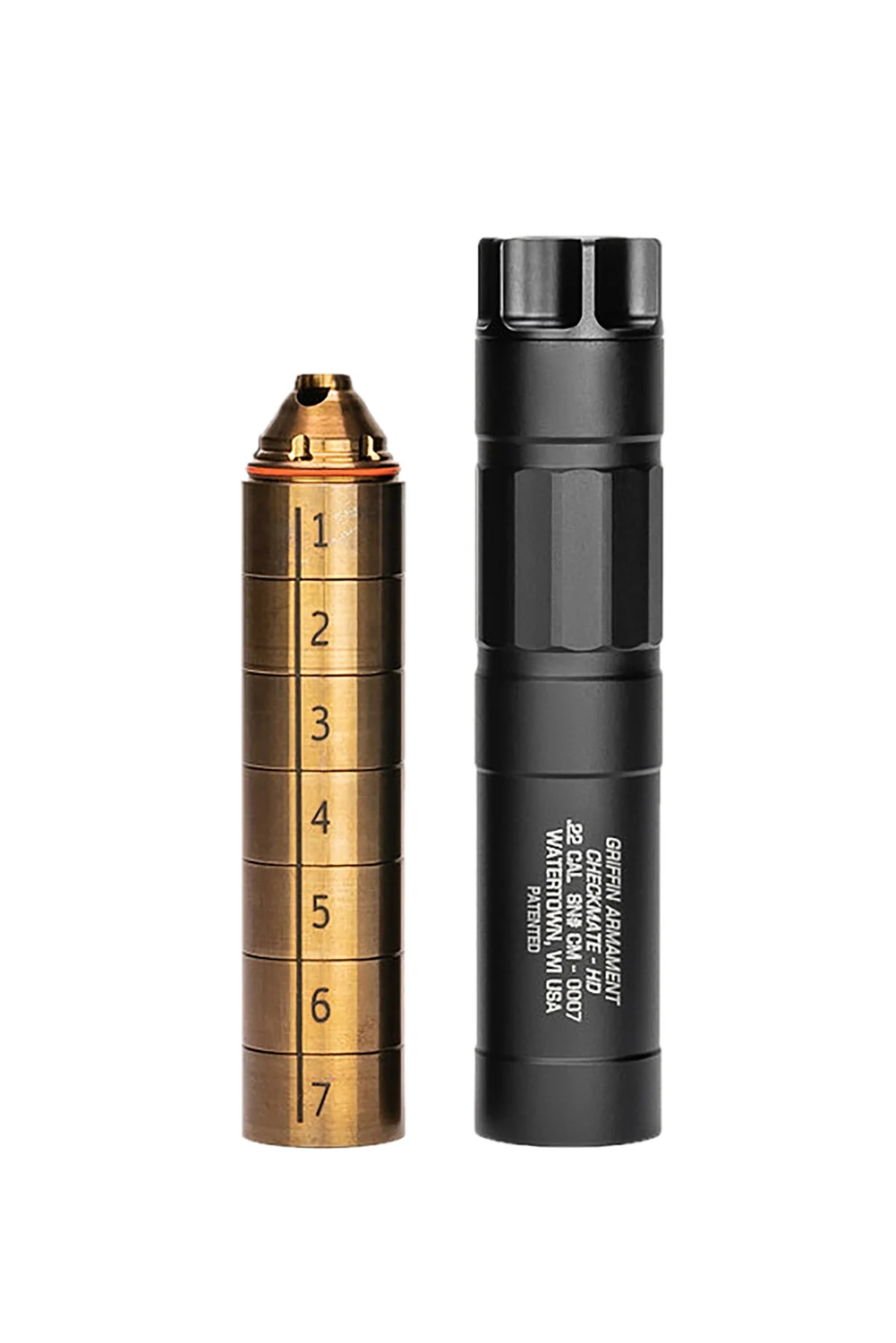 Griffin Armament Checkmate HD22 (DIRCT TH) Black 17-4 Stainless Steel