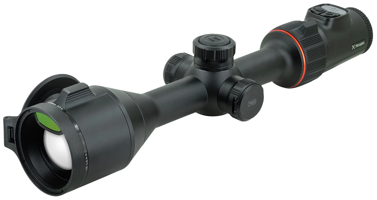Nocpix ACEH50R Ace H50R LRF Thermal Black 3x50mm Digital 8x Zoom, 640x512 12 Microns 60 Hz Resolution