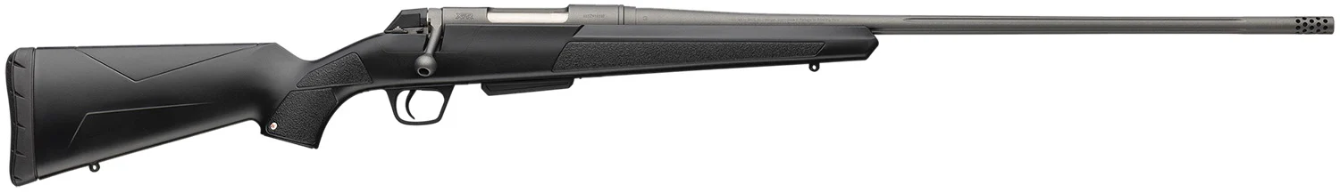 Winchester Repeating Arms 535801296 XPR Extreme 350 Legend Tungsten Cerakote Fluted Threaded Barrel & Drilled & Tapped Steel Receiver, Fixed Black Synthetic Stock