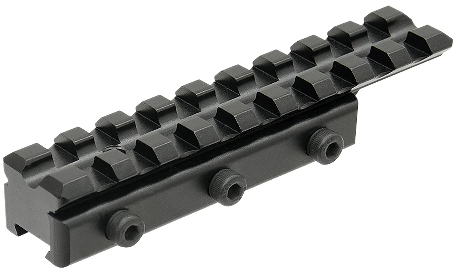Leapers MNTPMTOWLA Picatinny Adapter Mount Matte Black Anodized Aluminum Dovetail Mount