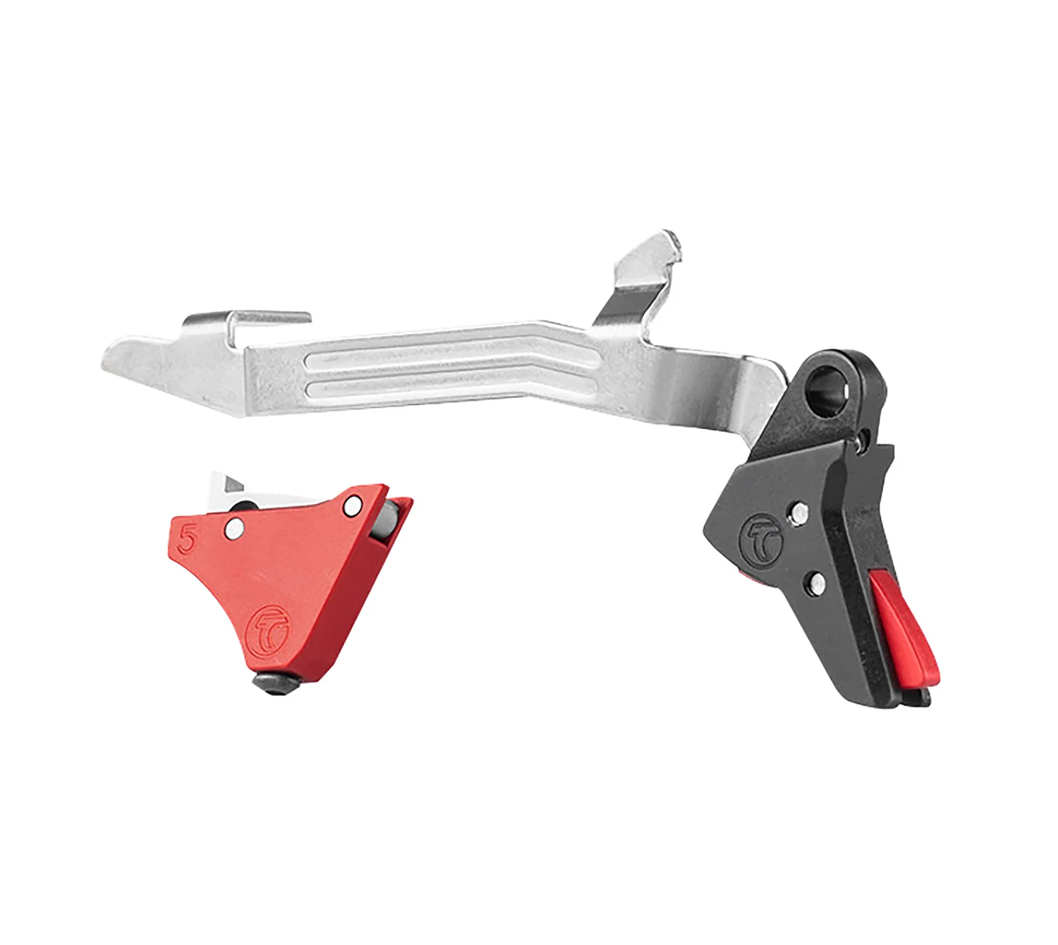 Timney Triggers ALPHAGLOCK5LARGERED Alpha Competition Red Fits Glock Gen5