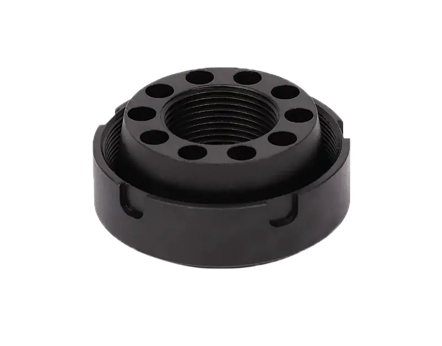 SilencerCo AC4745 Charlie Direct Thread Mount Fits M13x0.75 Stainless Steel Oxide Black
