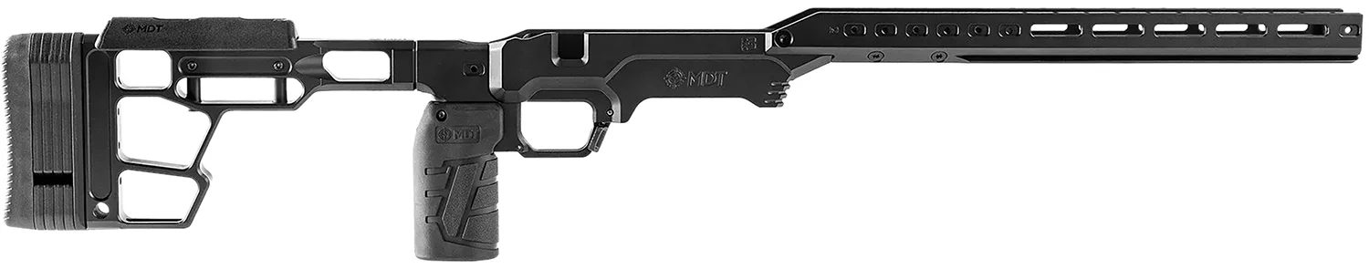 Mdt Sporting Goods Inc 114633BLK The Competitor LSS Gen3 Black Fits Remington 700 Short Action