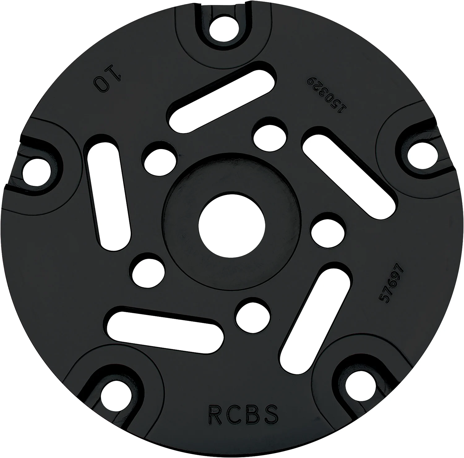 RCBS 88929 Pro Chucker 5 Shell Plate Size #6 Black Steel