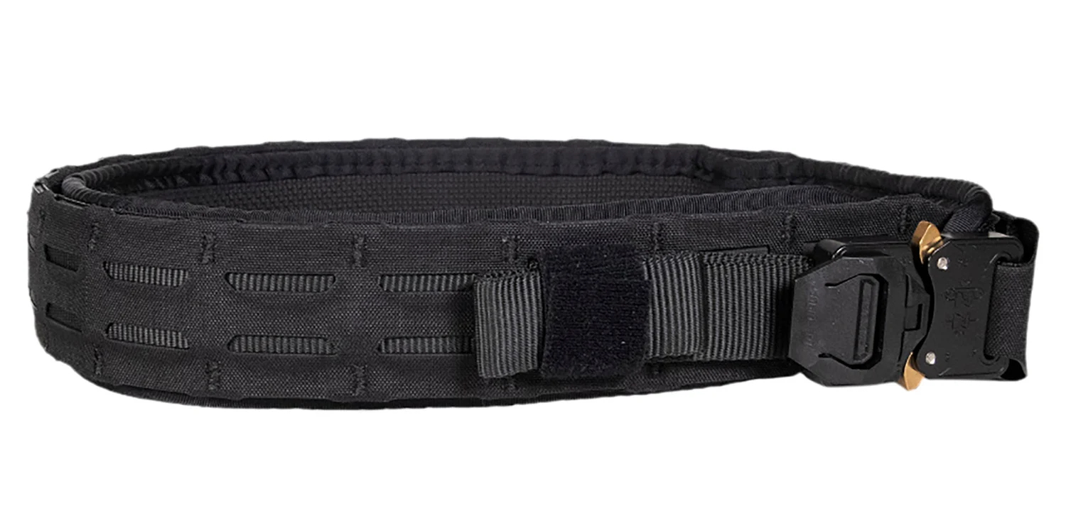 High Speed Gear 31O2M2BK Operator Gen 2 W/Micro Grip Panel Black Nylon Belt Size XL 40-44", 1.75" Wide Buckle Closure