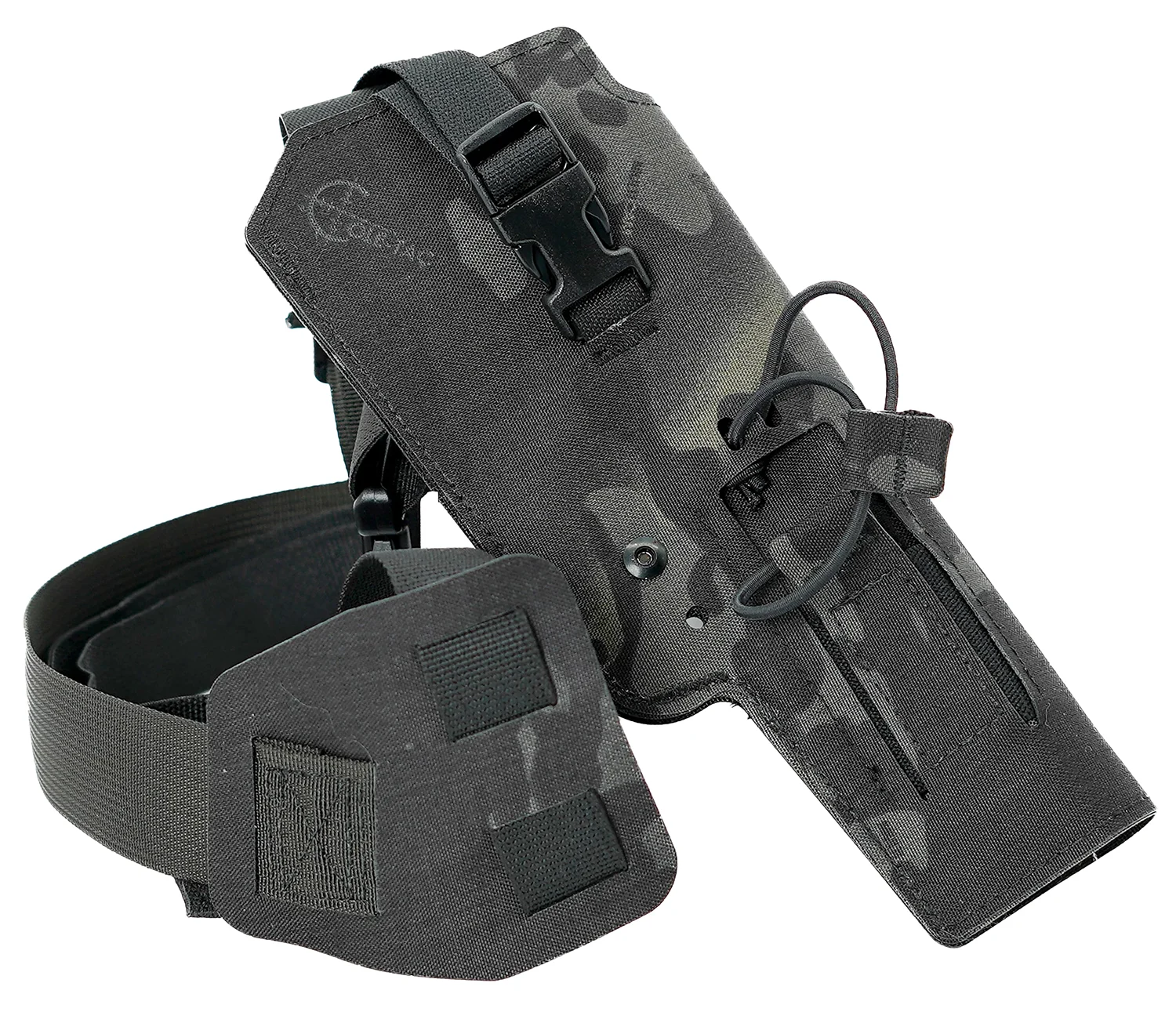 Cole-tac VW215 Varmint Wrangler Pistol Holder Multi-Cam Black Left Hand