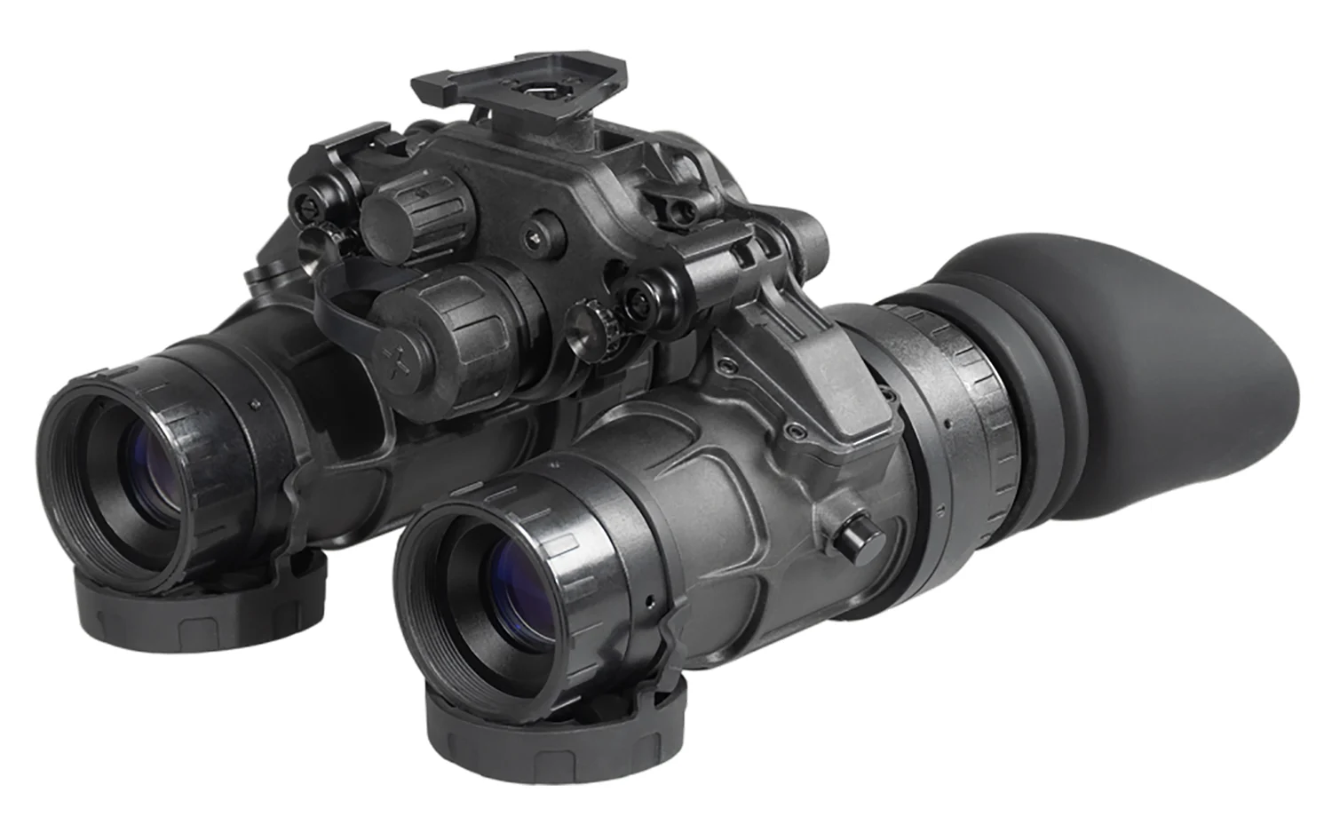 AGM Global Vision 12UN51284154011 UNVG-51 NW1 Night Vision Goggles Black 1x 51-64 lp/mm Resolution