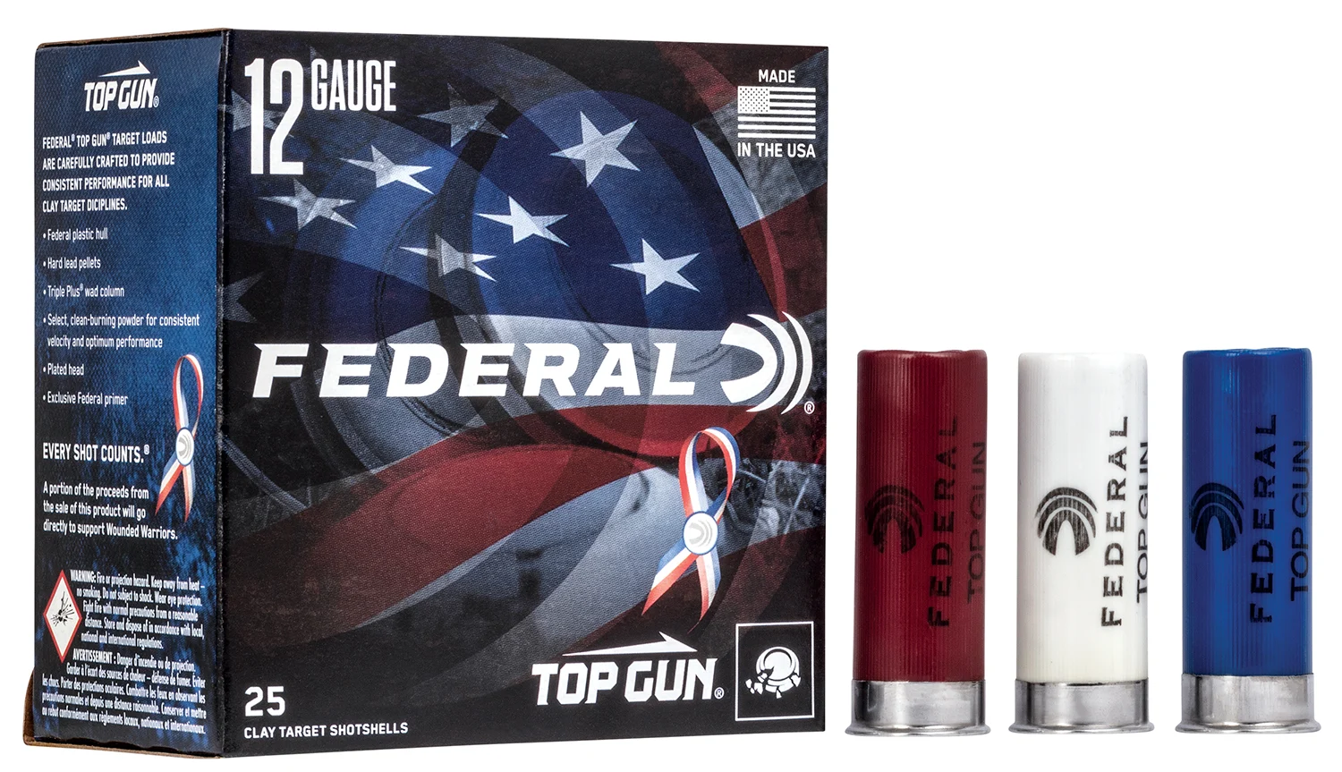 12 GA 2 3/4 INCH 1 1/8OZ 8 USA