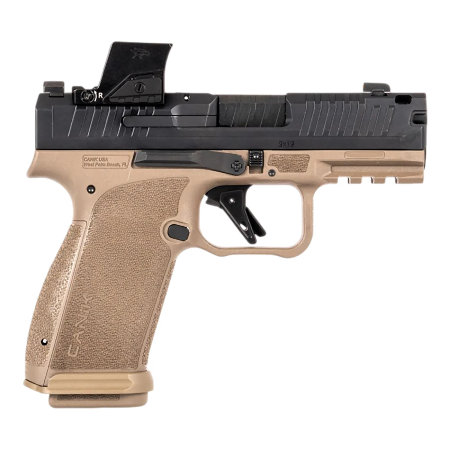 CANIK MC9 PRME 9MM OR MO4 17R BK/FDE