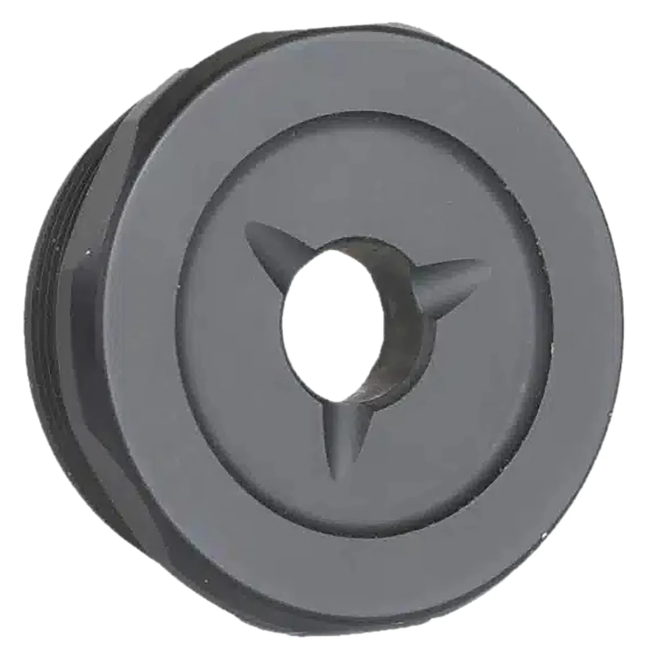 Jk Armament JK155LTEC9 LT Flash Reducer End Cap 9mm Luger Fits Aluminum Hard Anodized Black