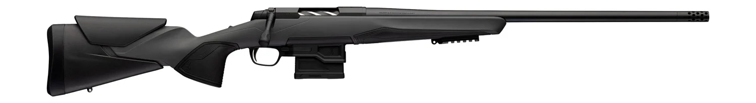 Browning 036130291 X-Bolt 2 Hunter LR 6 Creedmoor 6+1 22" Matte Blued Threaded Barrel & Steel Drilled & Tapped Receiver, Matte Black Adj Vari-Tech Synthetic Stock, Right Hand