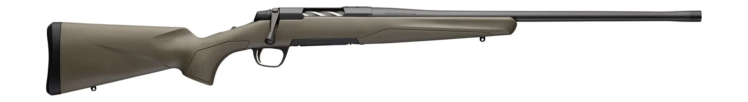 Browning 036117294 X-Bolt 2 Special SPR Full Size 6.5 PRC 3+1 24" Matte Black Threaded Barrel, Matte Black Steel Drilled & Tapped Receiver, OD Green Adj Comb & LOP Synthetic Stock, Right Hand