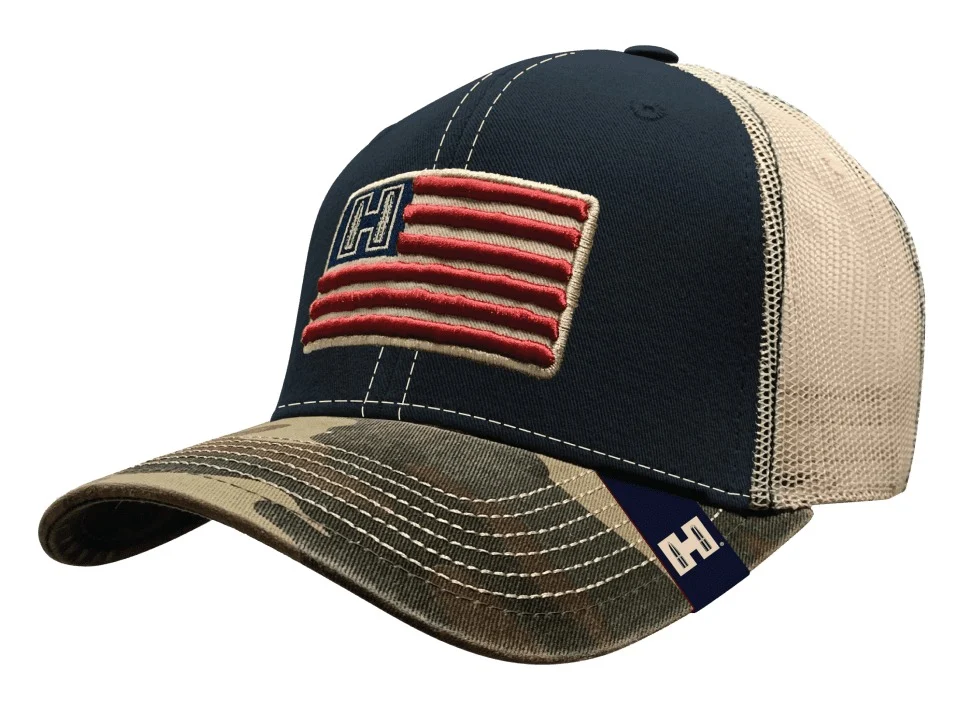 H FLAG TUCKER NAVY/CAMO