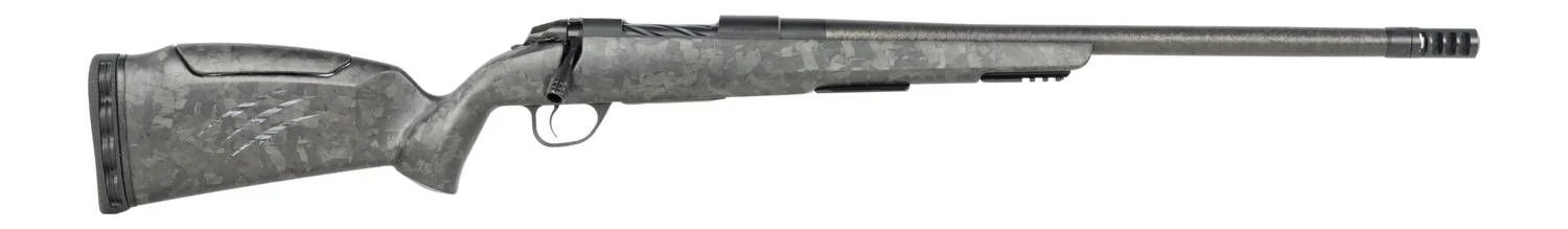 Fierce Firearms CT Rage LR Full Size 25 Creedmoor 4+1 22" Carbon Fiber Match Grade Threaded Barrel, Black Cerakote Titanium Drilled & Tapped Receiver, Picatinny Rail Forend, Carbon Matrix Push Button