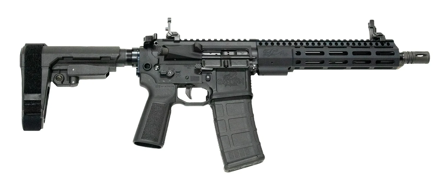SST 10.5" FRGD DFNDR PST SBA3 5.56MM BLK