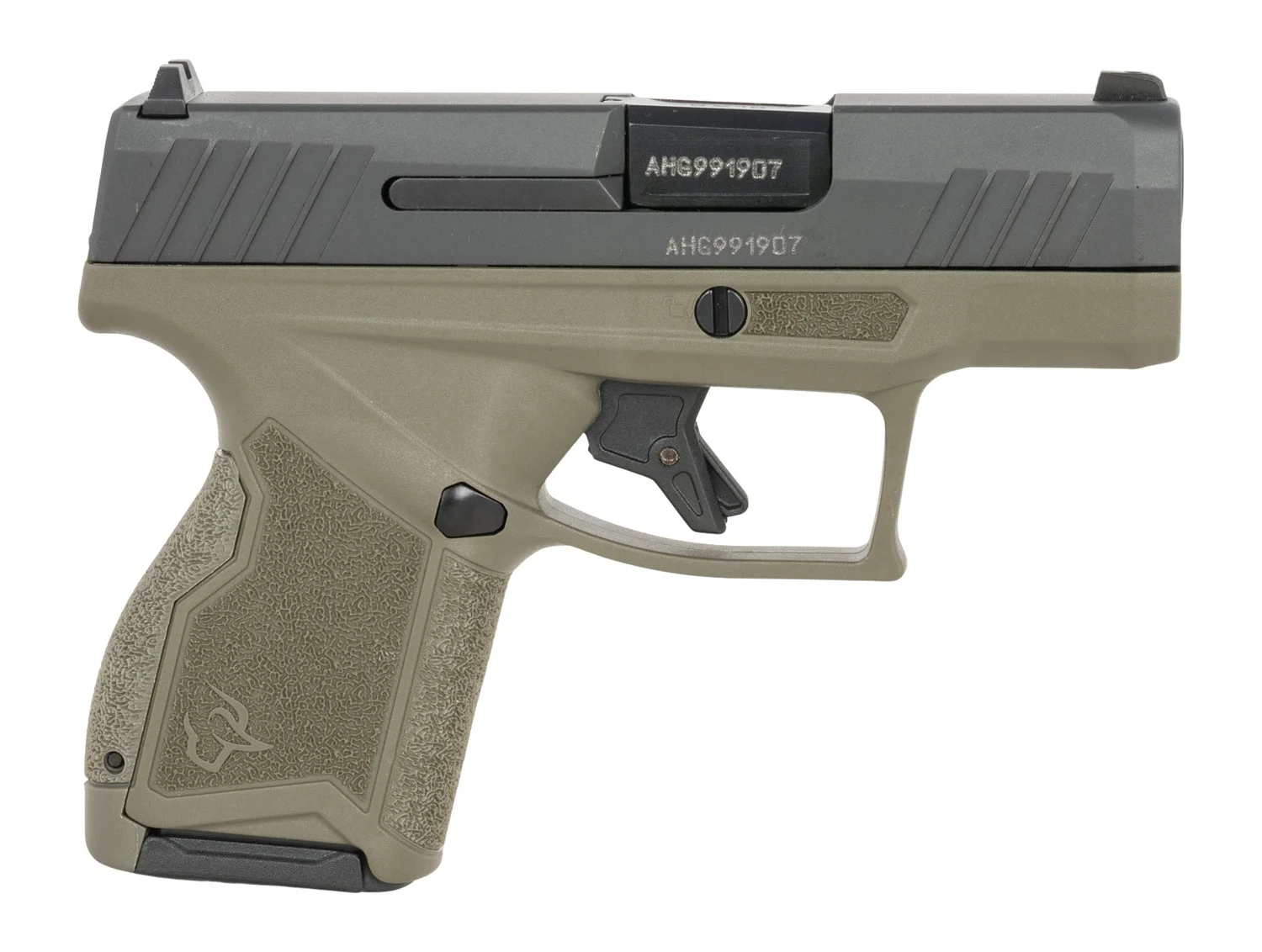 Taurus 1-GX4M931O GX4 Micro-Compact Frame 9mm Luger 11+1 3.06" Black DLC Alloy Steel Serrated Slide Stainless Steel Frame Interchangeable Backstrap Grip