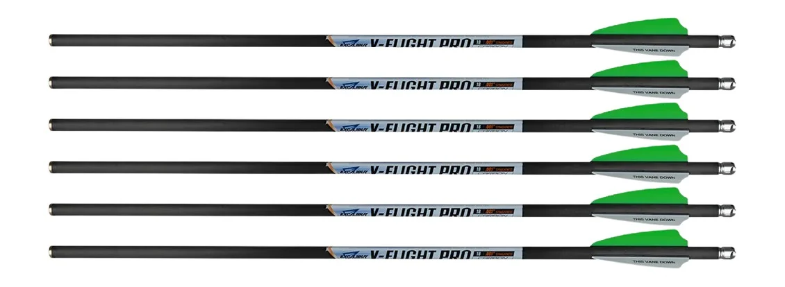 EXCALIBUR 22VFP18-6 V-FLIGHT PRO 18" 6PK