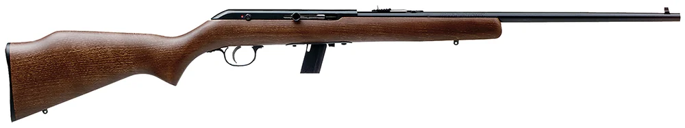 Savage Arms 30000 64 G Full Size 22 LR 10+1 21" Matte Black Sporter Barrel, Matte Black Grooved Carbon Steel Receiver, Satin Hardwood Fixed Stock, Right Hand