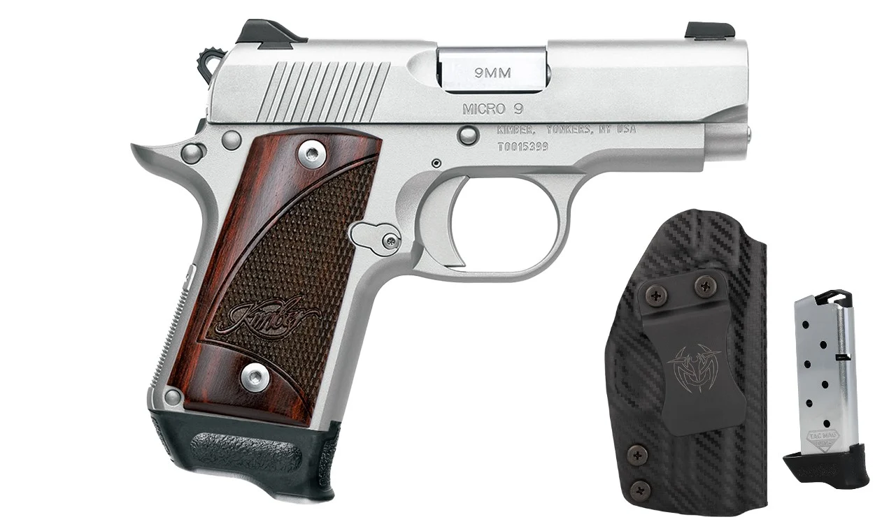 KIMBER MICRO 9MM SS/RW RTC BUNDLE