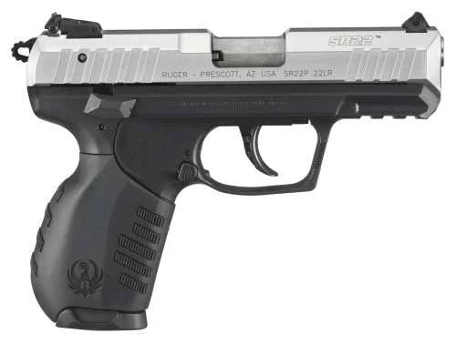 RUGER SR22 PISTOL 22LR 3.5" SIL AS #