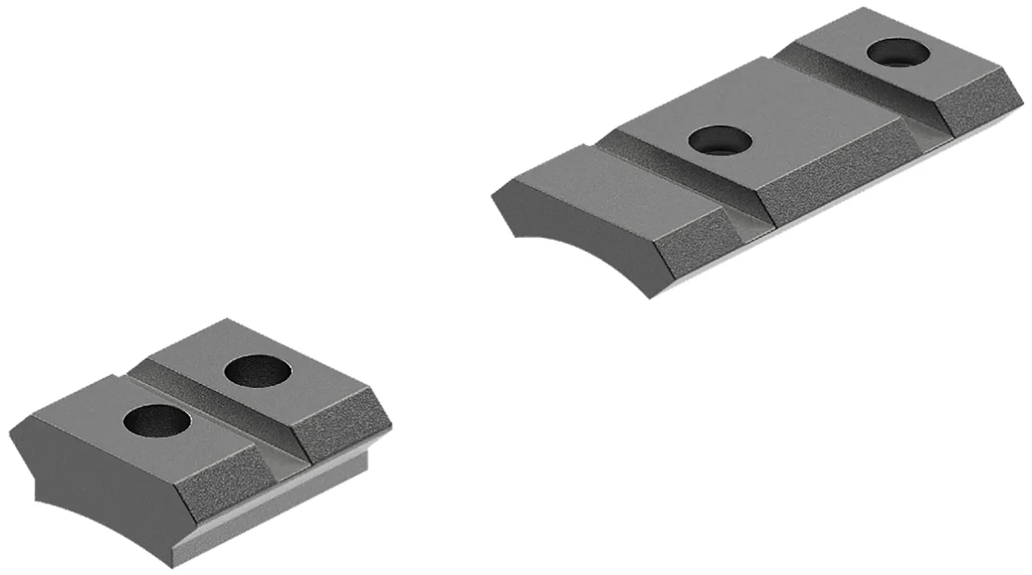 Leupold 49836 QRW Cross-Slot Base Set Matte Black Steel Winchester 70 Express